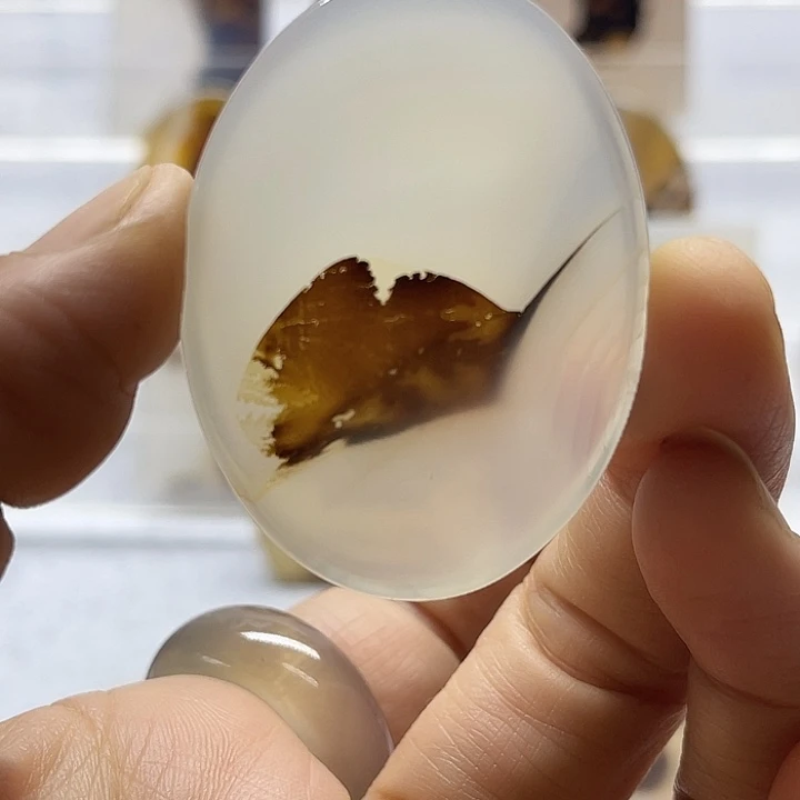 玉***鹿未镶嵌吊坠(不含链)玛瑙/玉髓