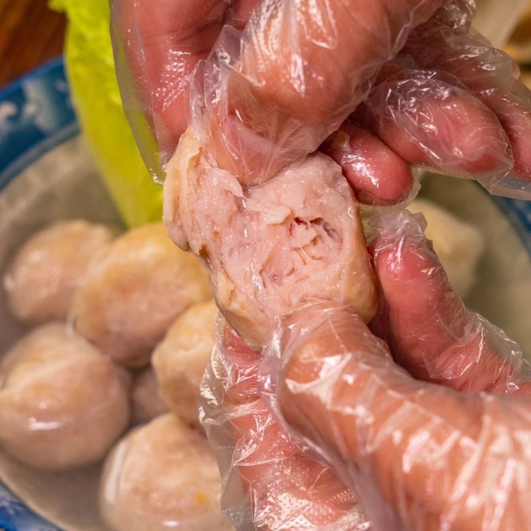 【到手4包】潮汕猪肉丸200g/袋，京东包邮