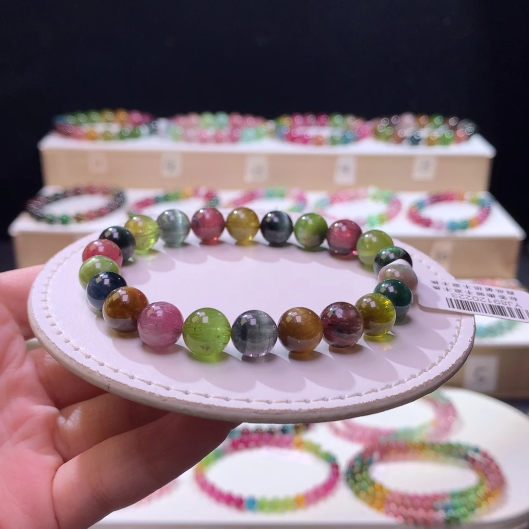 未镶嵌手链碧玺碧玺