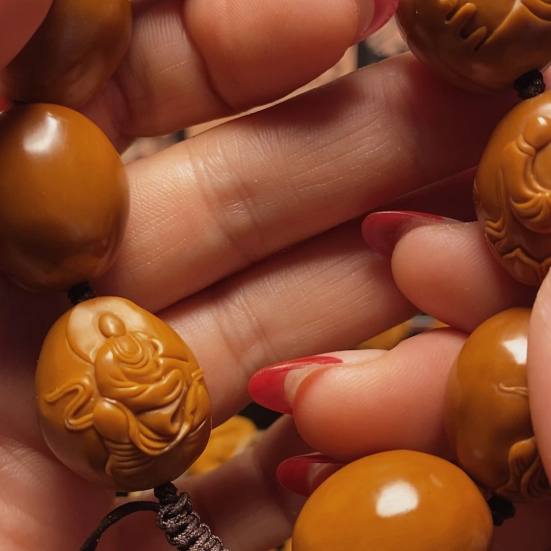 橄榄核手串/手链我****生无相佛手串