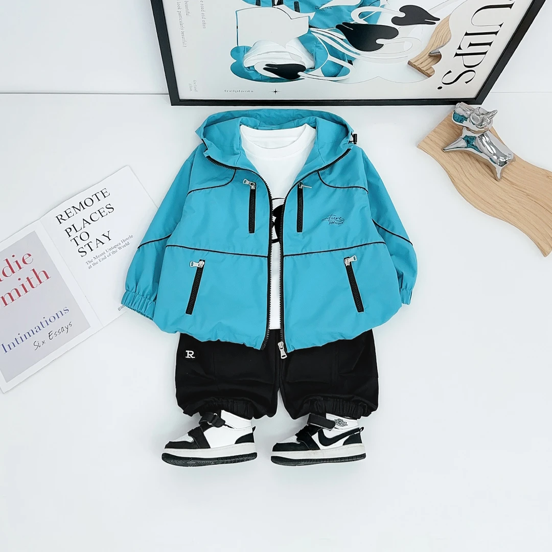 男童外套秋冬款2025秋新款秋装儿童夹克潮 DF25115 悠悠童话童装