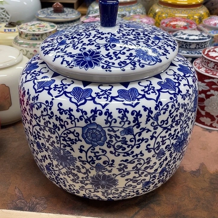 陶瓷罐茶叶罐密封罐储物罐