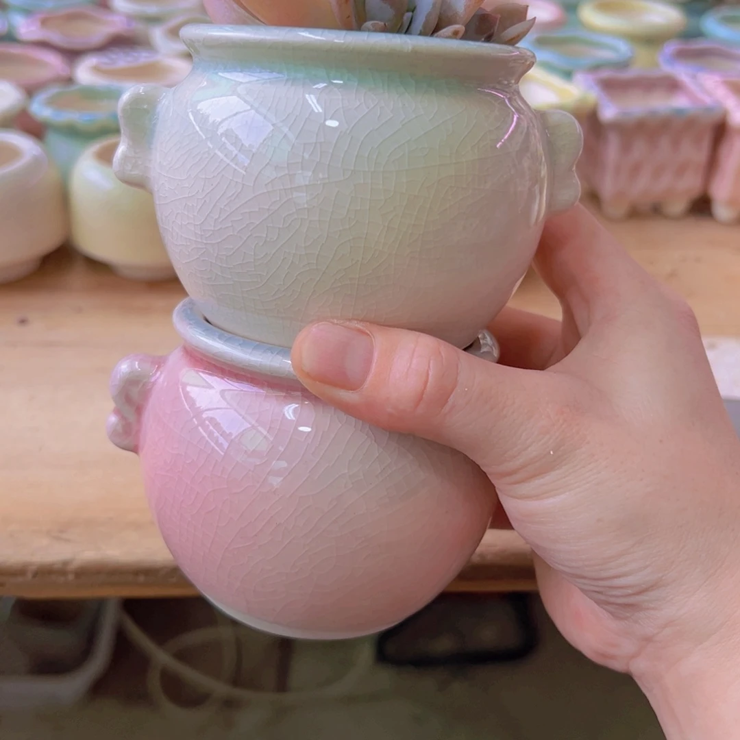 陶瓷花盆当场凑满12包邮