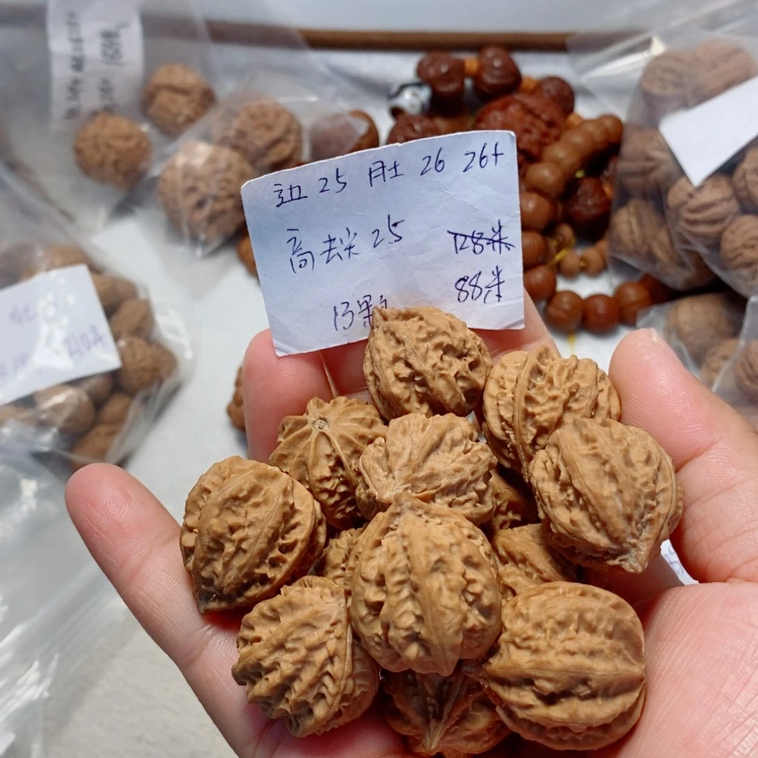 核桃手串/手链粗筋八棱单圈