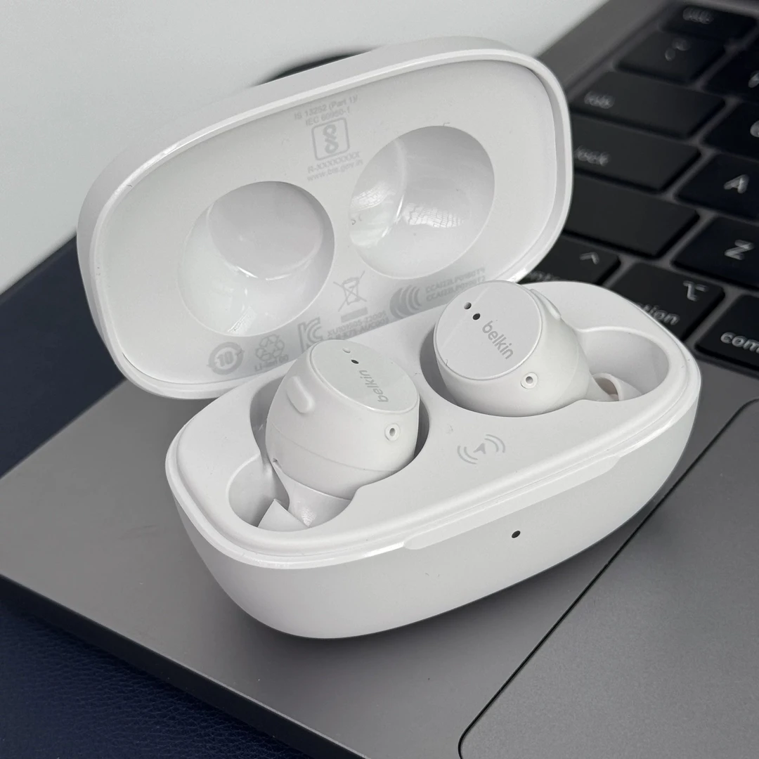 95新 Belkin/贝尔金 Find My降噪音乐真无线蓝牙耳机