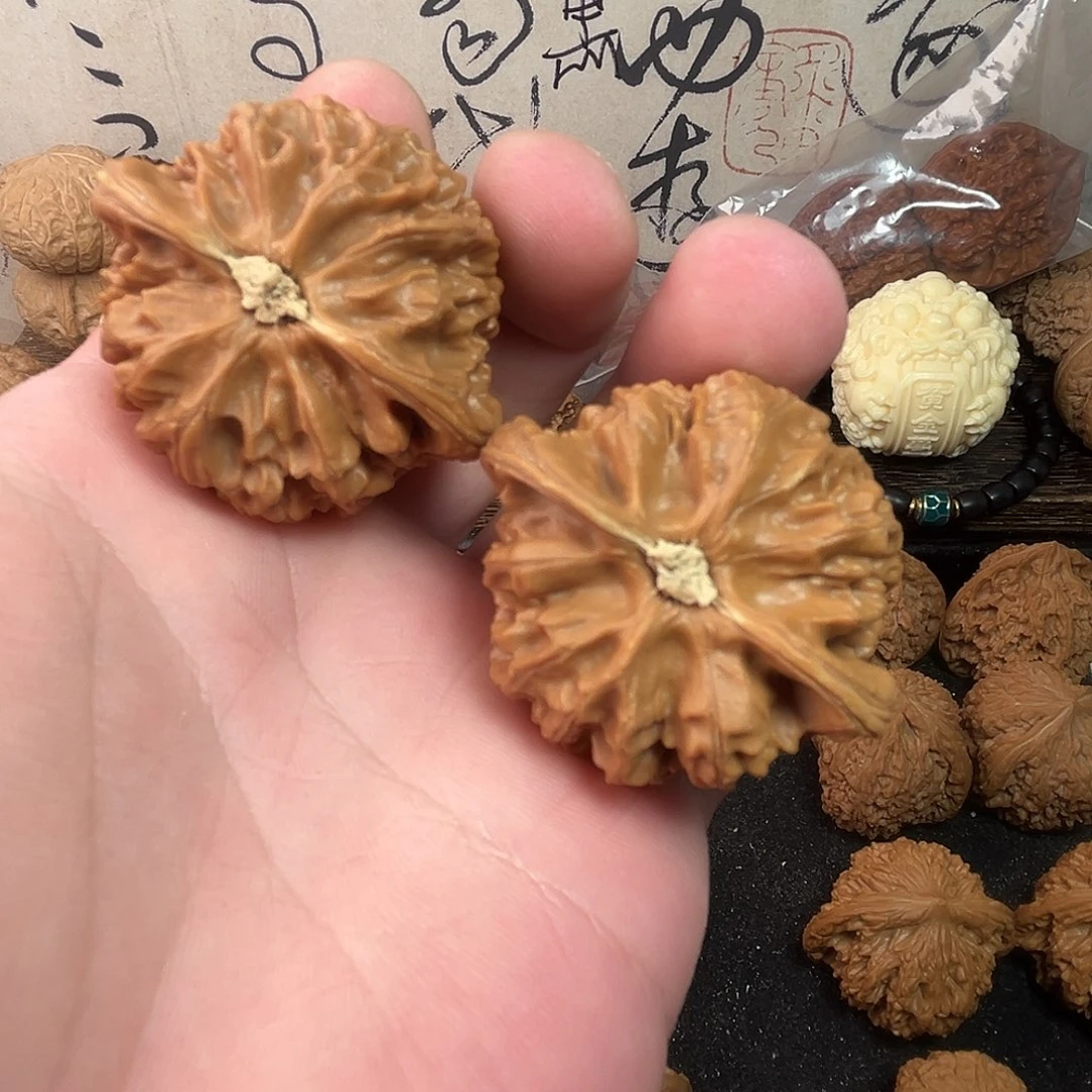 文玩核桃把件宫灯微修40-45尺