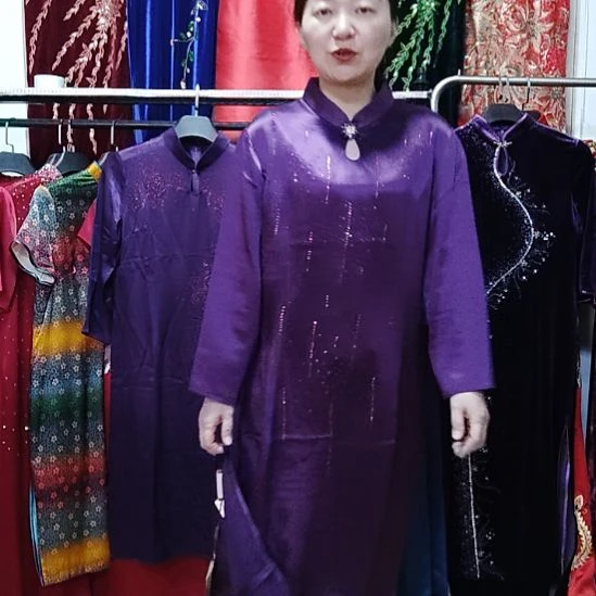 5XL码数偏小旗袍连衣裙