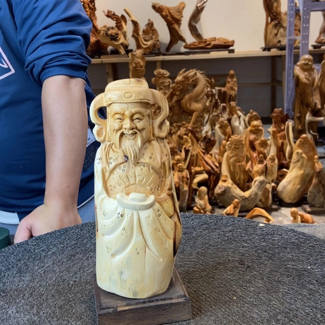 柏木（崖柏）太行崖柏根雕摆件