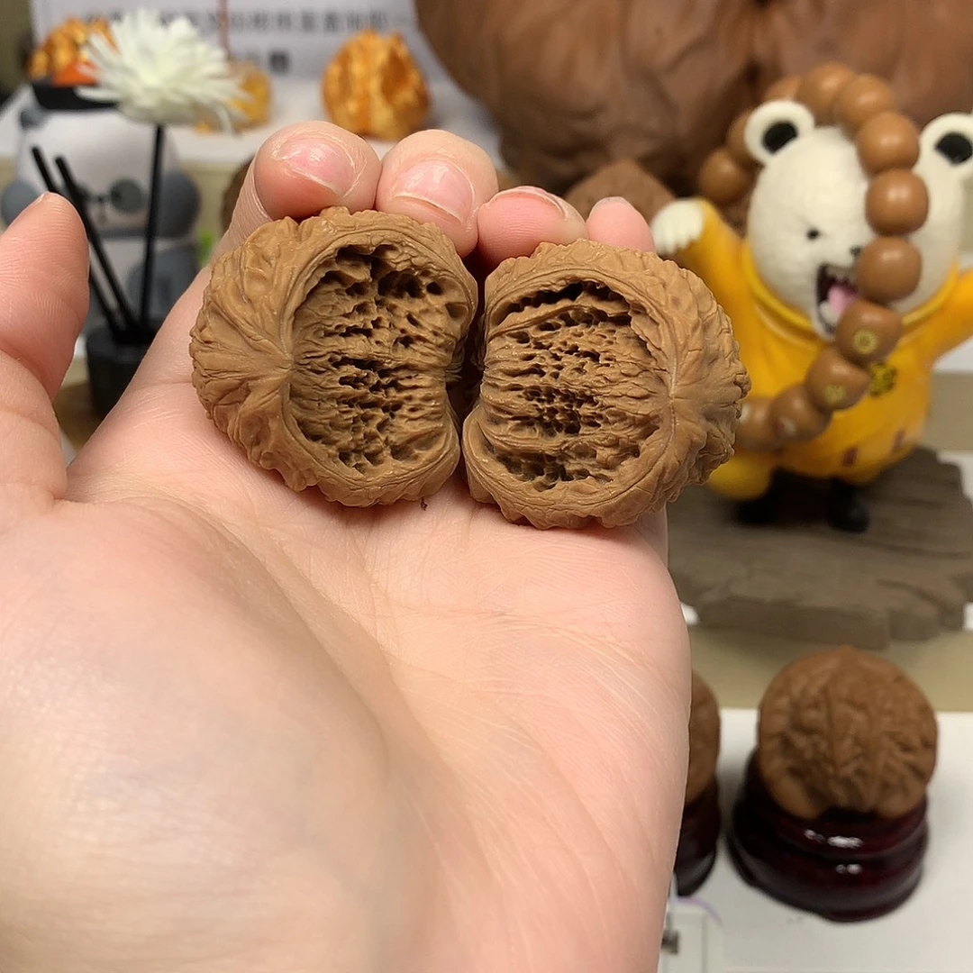 桃核吊坠南疆蛇头