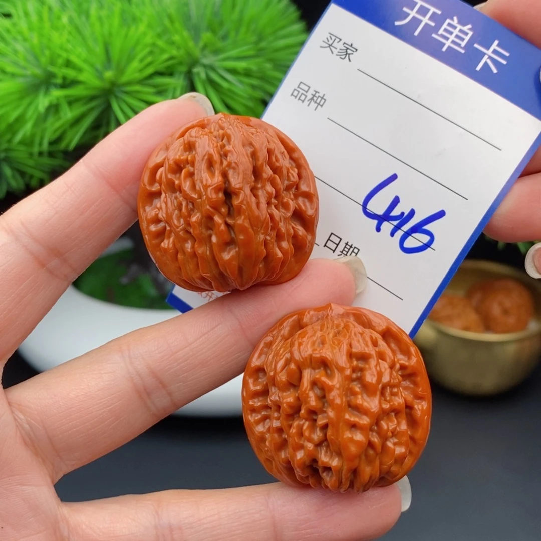 文玩核桃把件36四座楼416