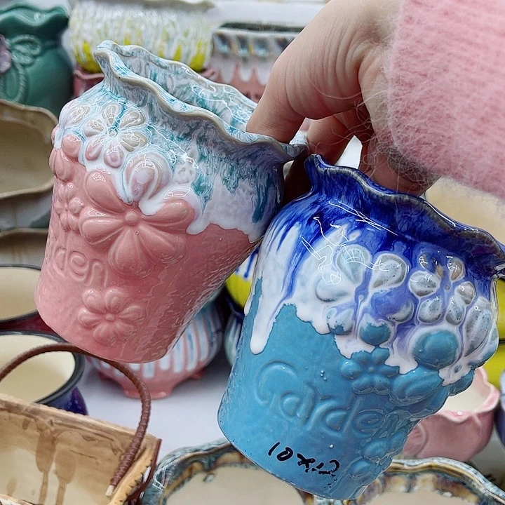 多肉绿植陶瓷花盆