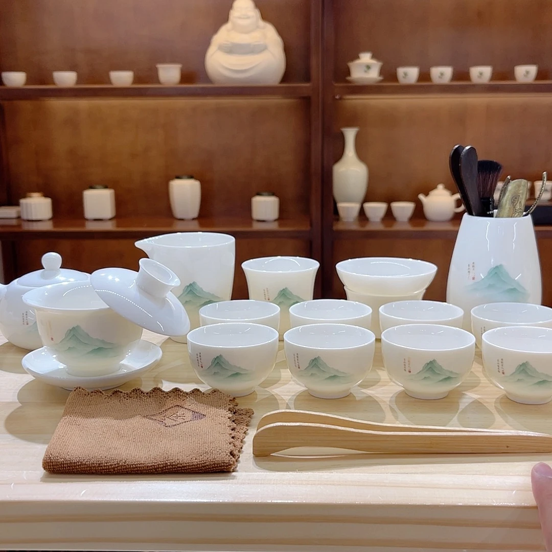 瓷片羊脂玉瓷羊脂玉瓷