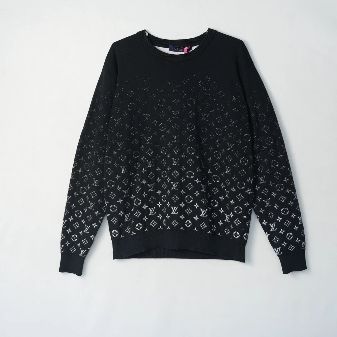 未使用 LouisVuitton/路易威登 三花渐变长袖卫衣M码 B10001