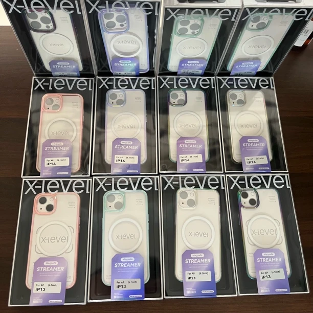 X-level 渐变适用于苹果手机壳iphone13/14 /14pro磁吸保护壳