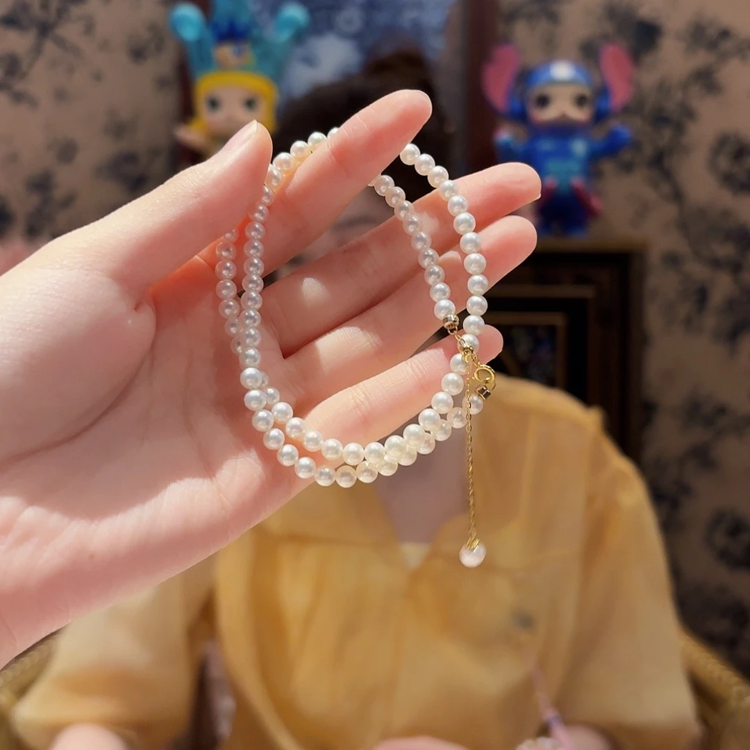 淡水珍珠手串未镶嵌颈饰