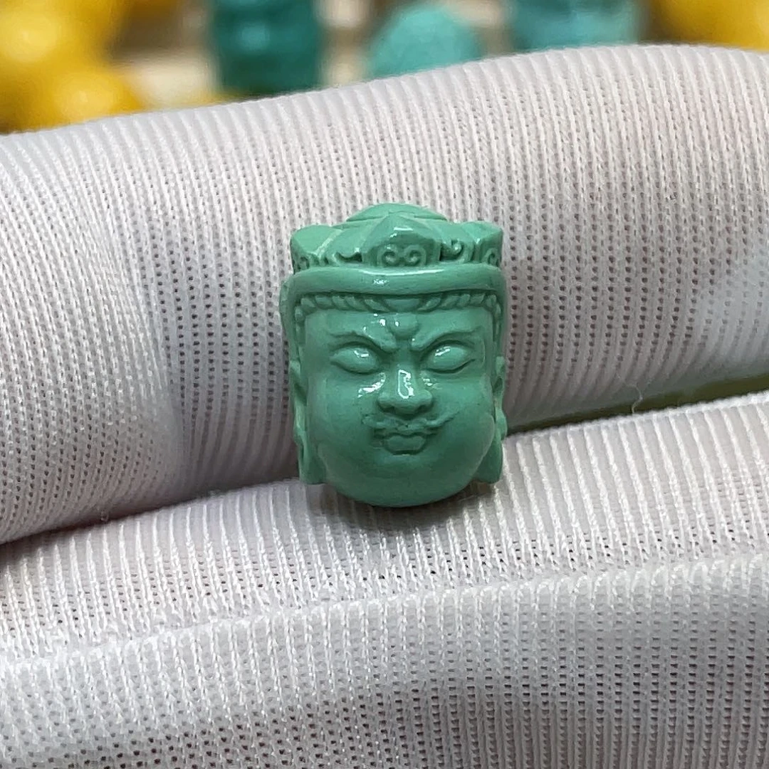 绿松石未镶嵌挂件