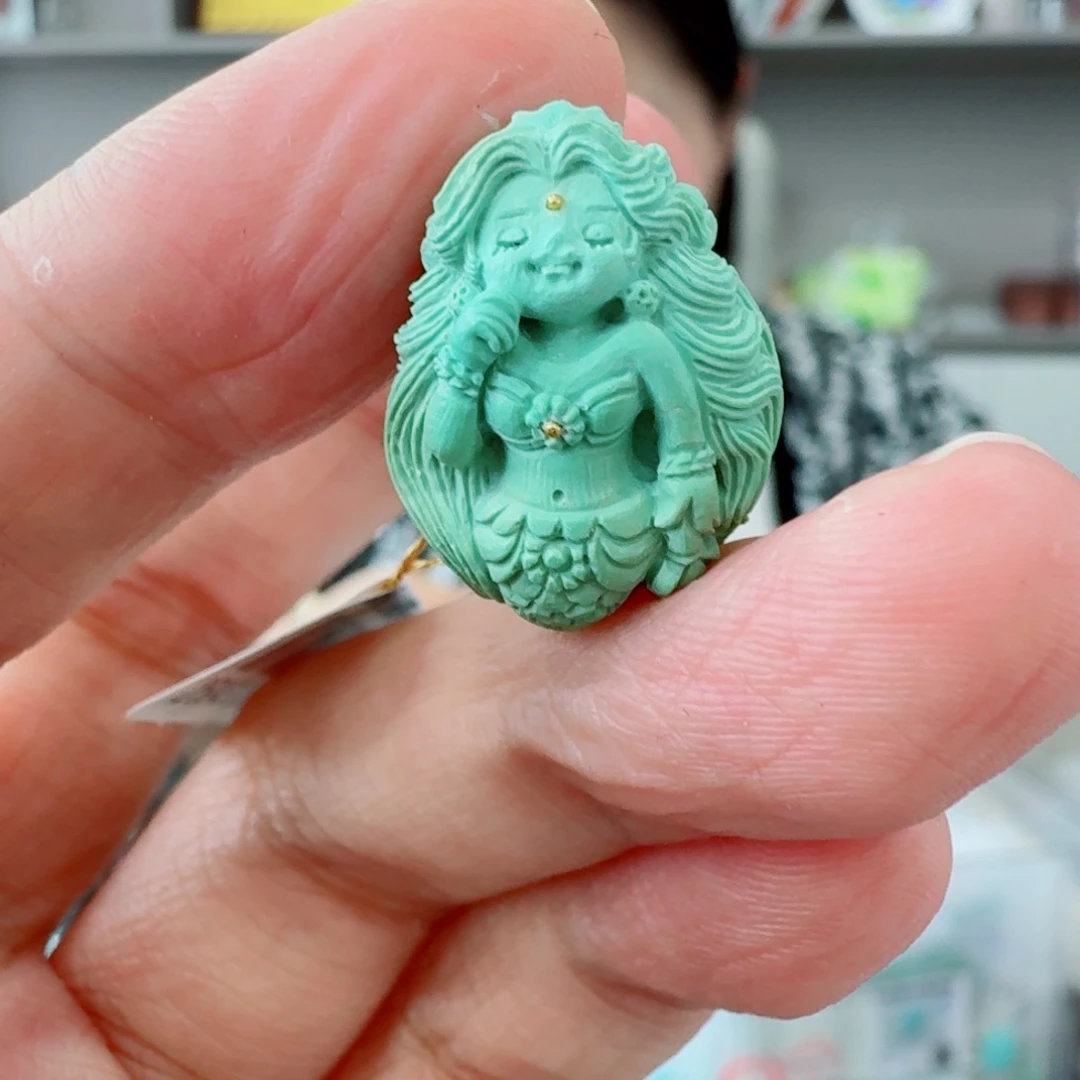 未镶嵌绿松石珠宝奇石