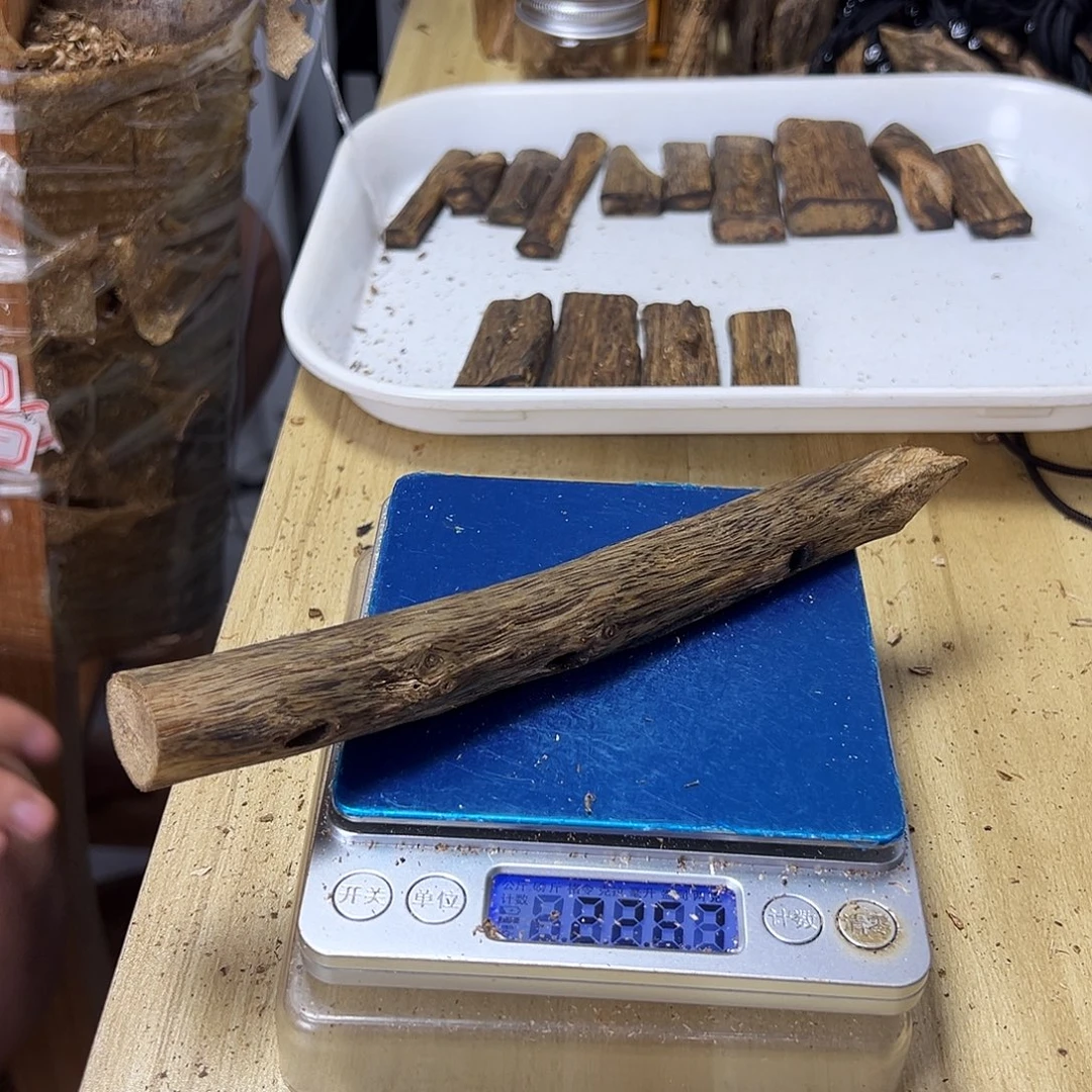 香料绿奇楠虫漏22克