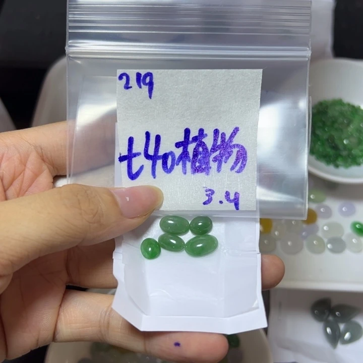 【闪购商品】定制翡翠未镶嵌植*园不退换