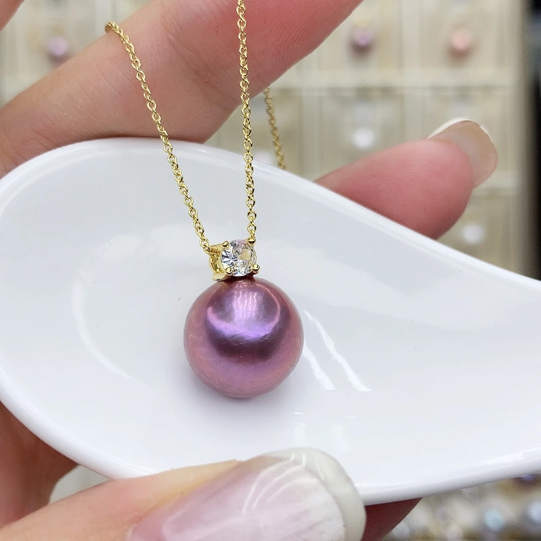 淡水珍珠合金颈饰