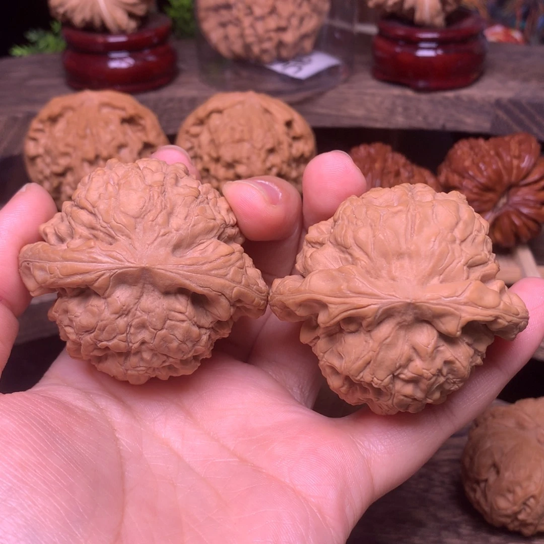 吊坠文玩核桃54全品龙鼎