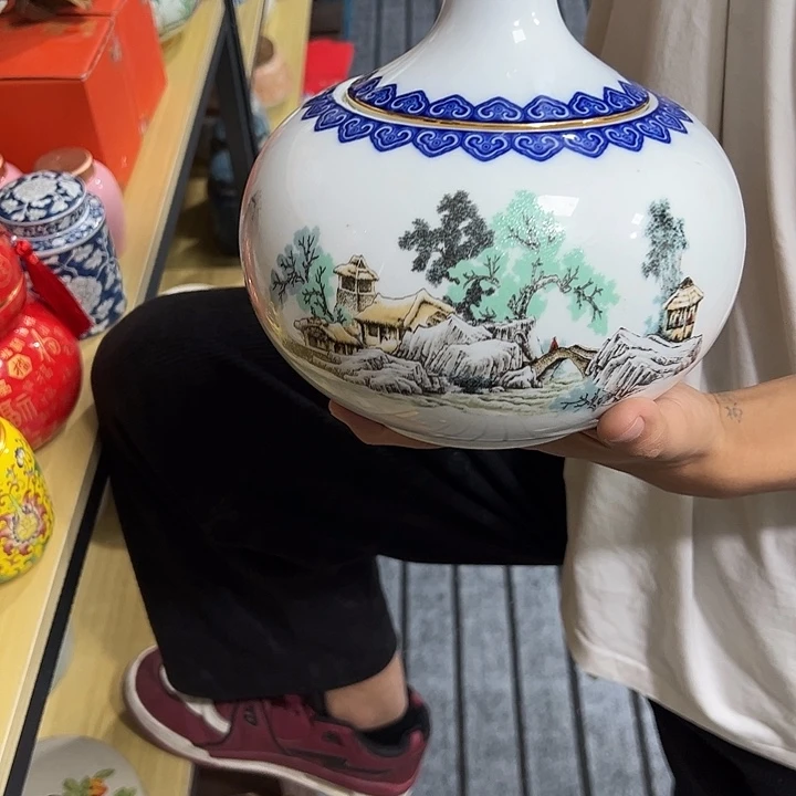 茶叶罐陶瓷家用储物罐瑕疵福利品介意勿拍