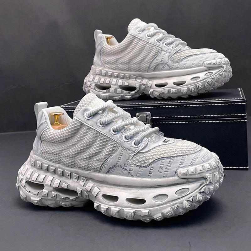 Louis Fordea/路易弗狄运动鞋男款透气夏季潮流男鞋跑步休闲鞋