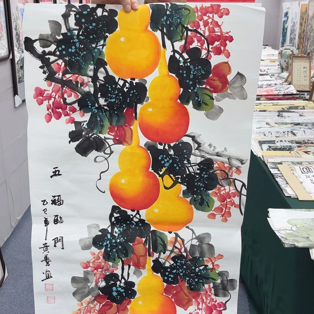 国画宣纸国画纯手绘作品
