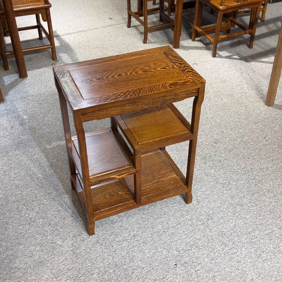 成套家具鸡翅木类鸡翅木小置物架50/32/66