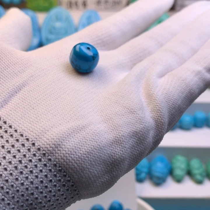 湖北批发精挑绿色矿原创手串108 以介绍为准