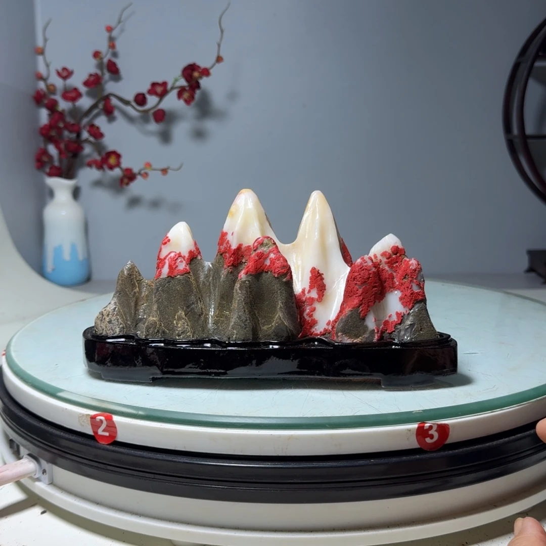 愿***人石材灵璧石精品摆件