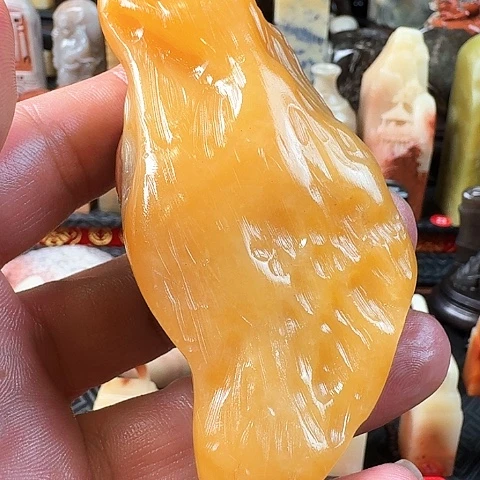 ***ㅤ寿山石黃色芙蓉石