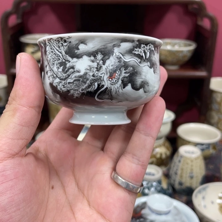摆件景德镇老陶下午场