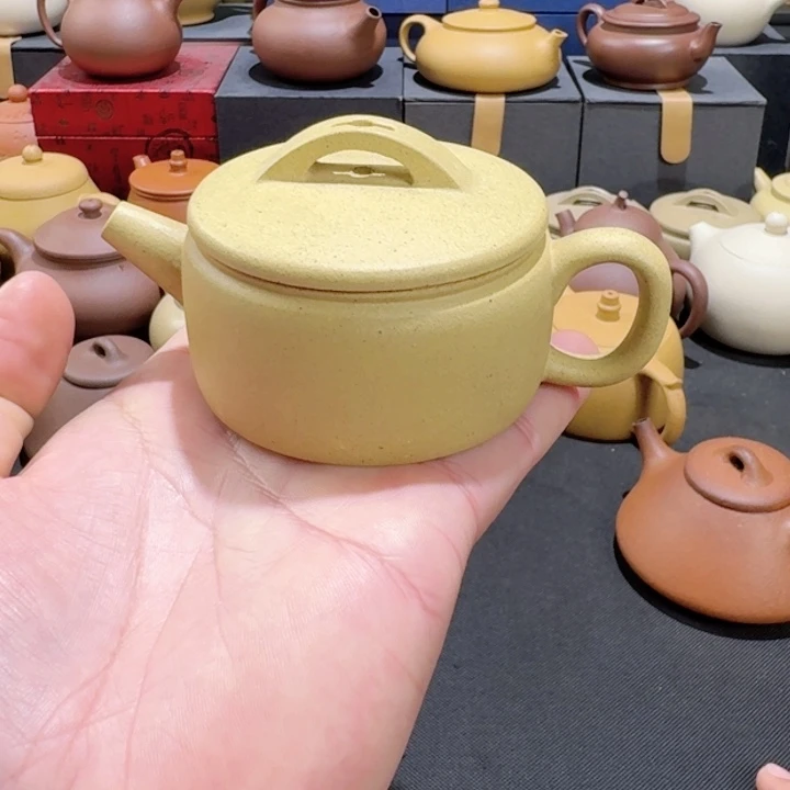 茶壶紫砂本绿汉瓦100cc