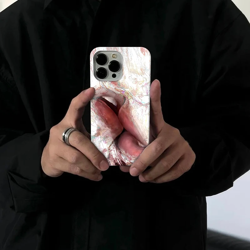 亲吻系列适用苹果16pro创意手机壳15promax个性14小众13/12/潮牌