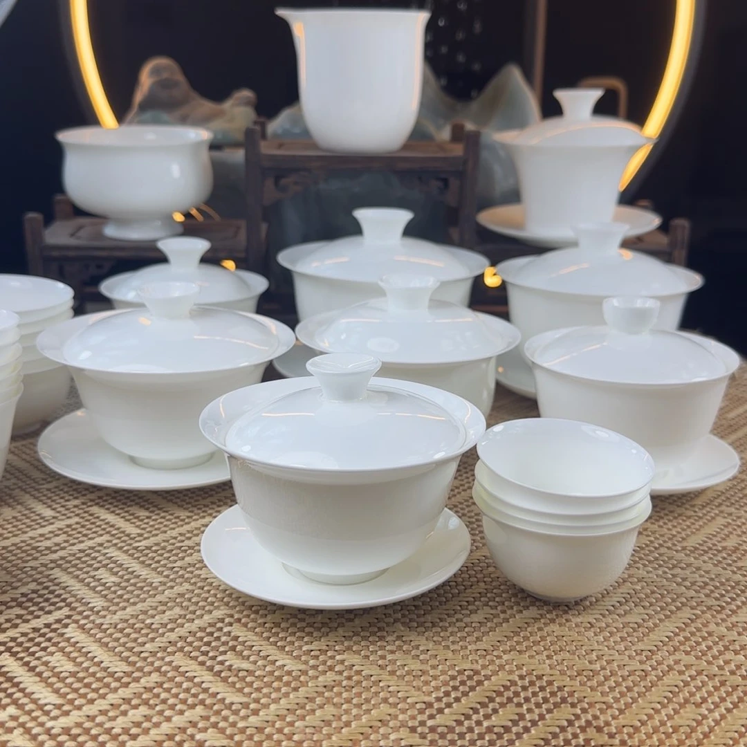 盖下110ml元宝盖碗➕4个蛋壳杯