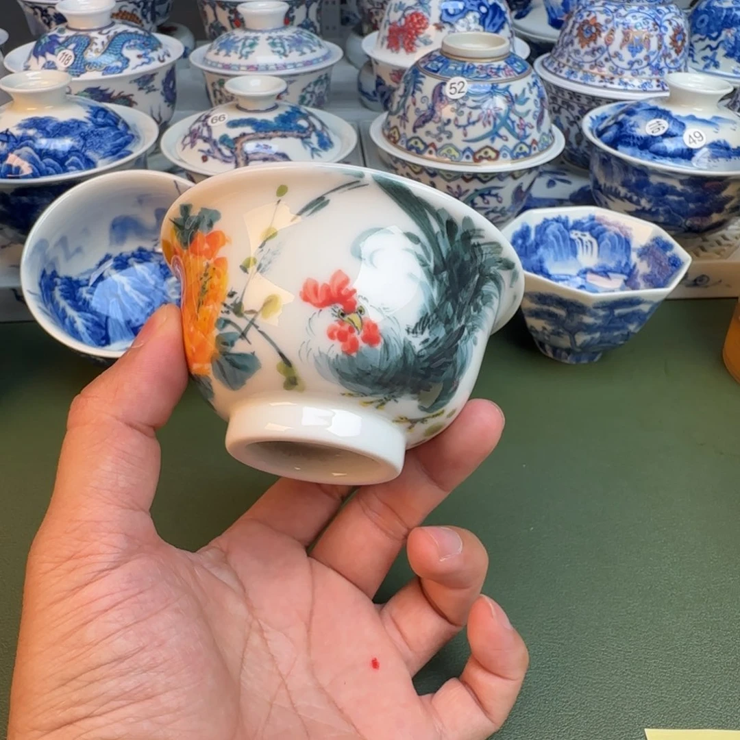 纯手工纯手绘茶具88