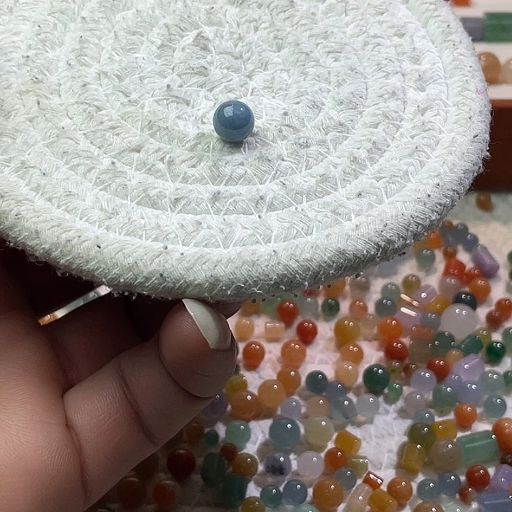 翡翠散珠未镶嵌定制翡翠卡8.1