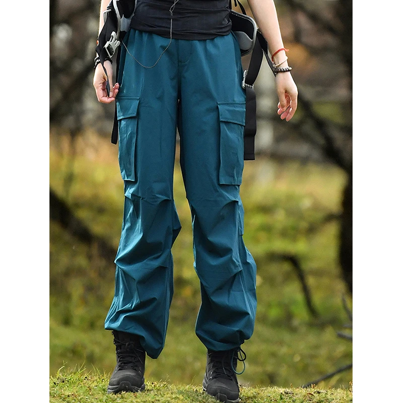 北京森林户外【山岚】原创山系防泼水耐磨凉感工装速干登山裤女式