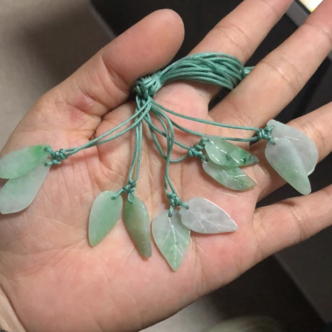 缅甸翡翠A货。吊坠