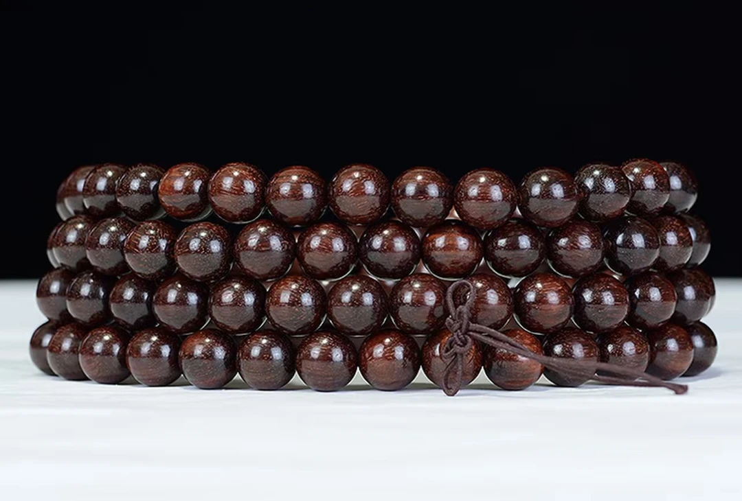 4865-小叶紫檀108珠-4865（无礼盒）