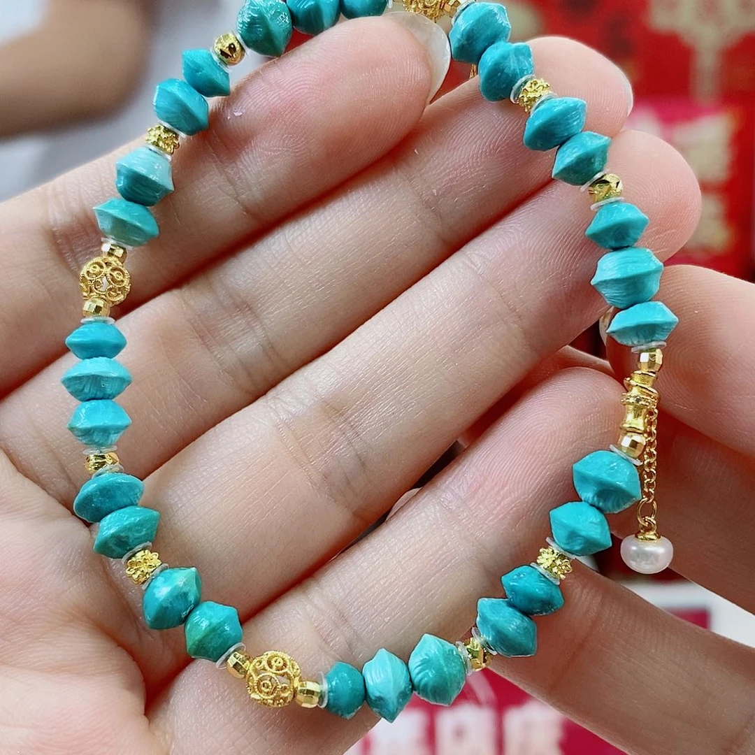 未镶嵌绿松石珠宝奇石