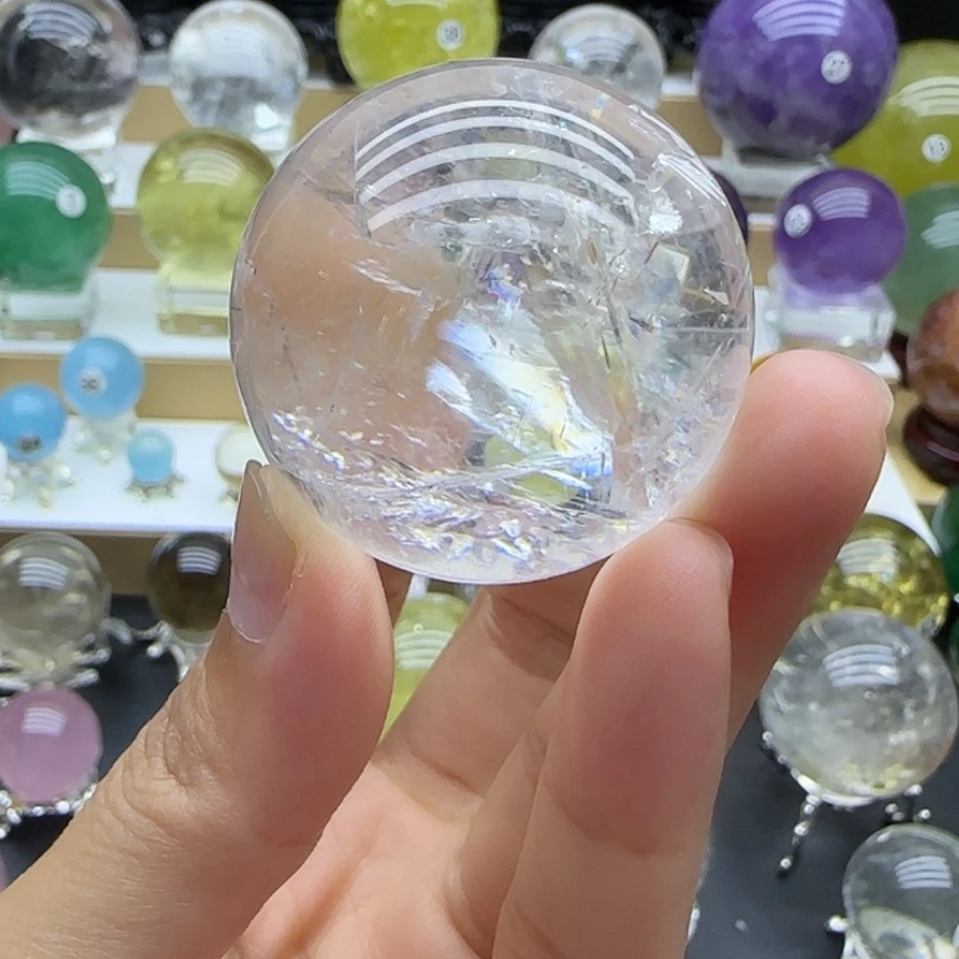 未镶嵌珠宝半成品水晶40mm