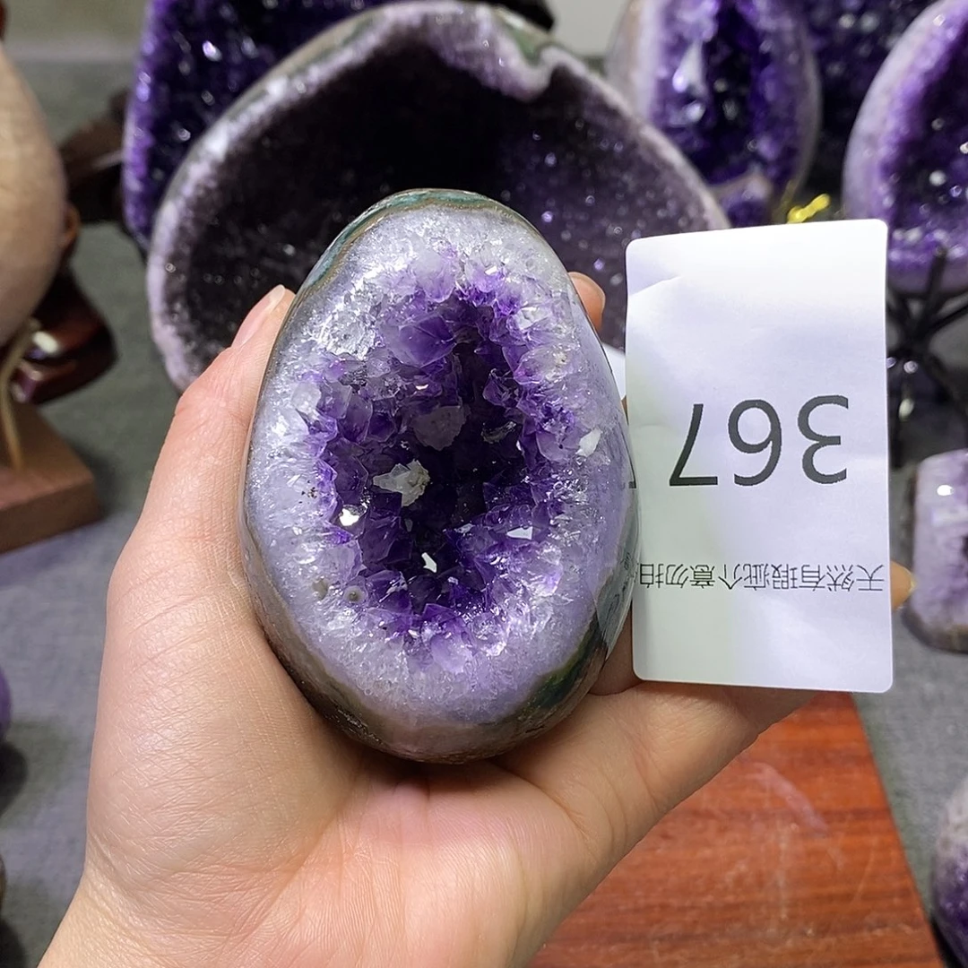 珠宝半成品未镶嵌紫晶