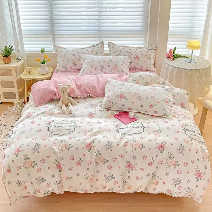 植物羊绒加厚磨毛水洗棉亲肤棉单被套