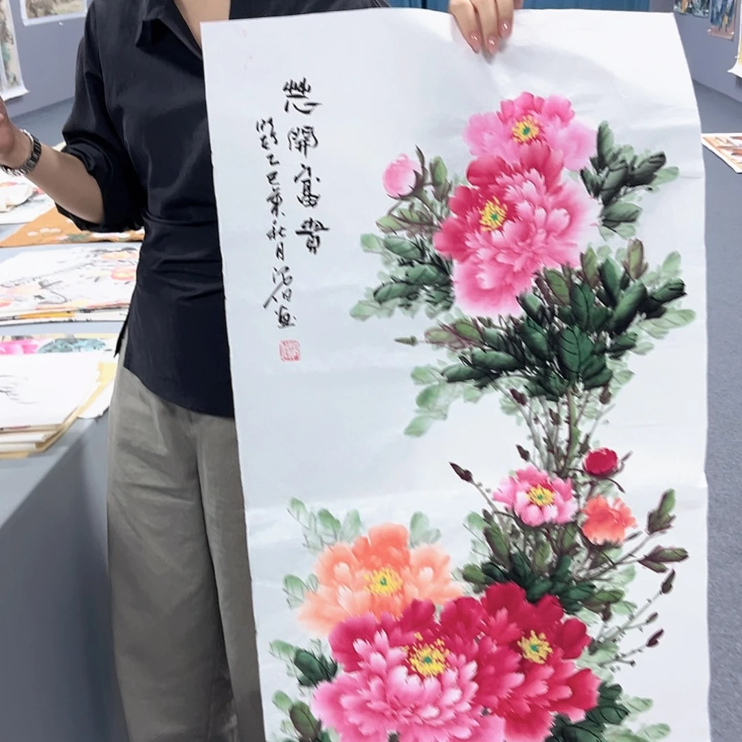 国画国画老师作品