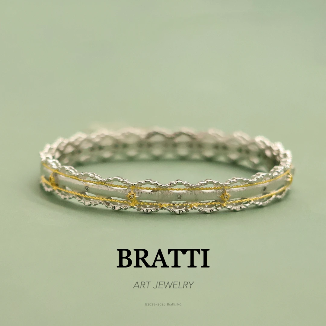 925银手镯 Bratti珠宝“山蔓”S925银手镯（17cm以内手围）-YZ250103