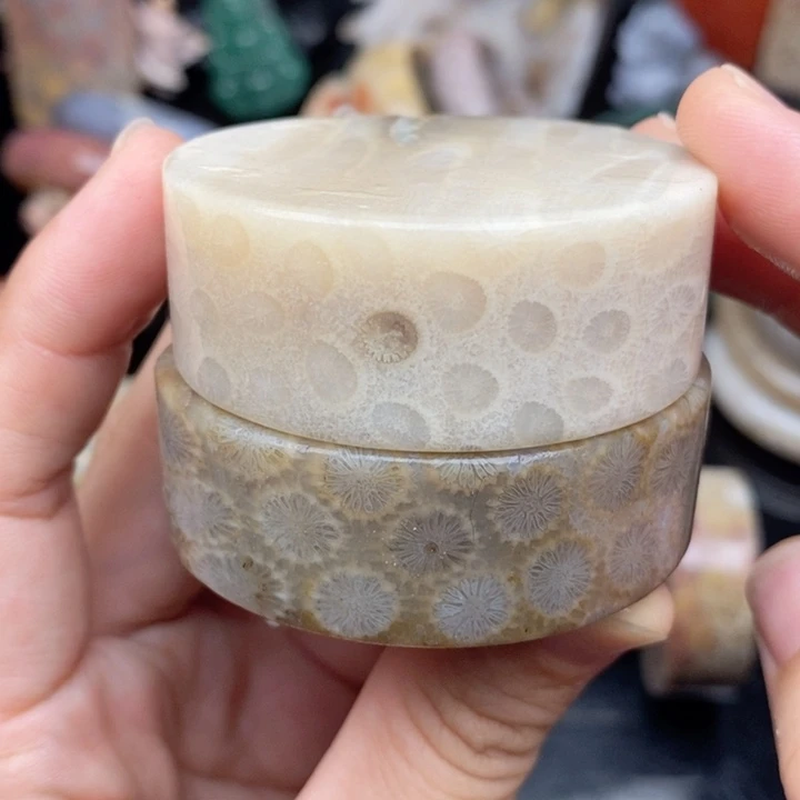 硅化玉颈饰未镶嵌