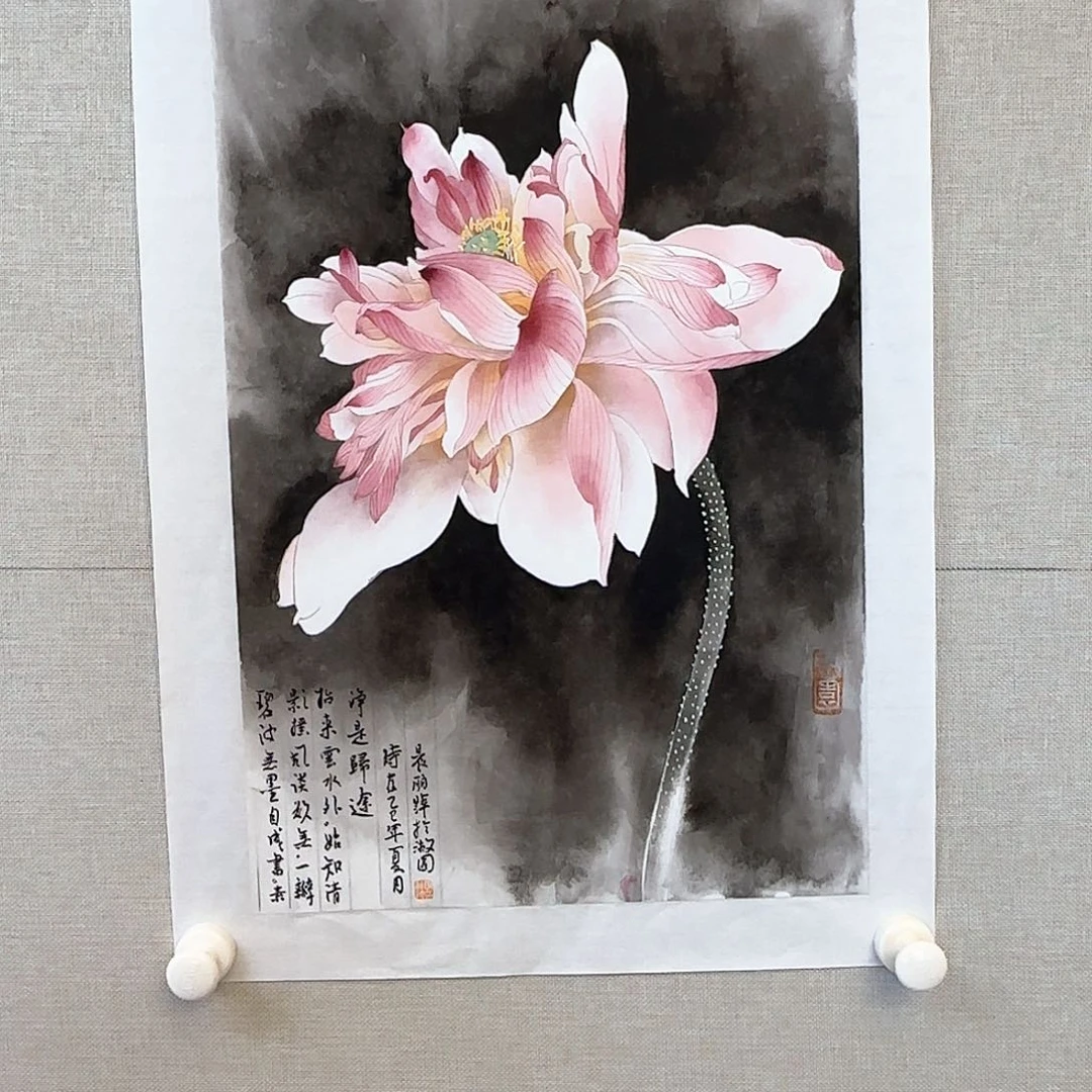 国画当代大写意为以其优美