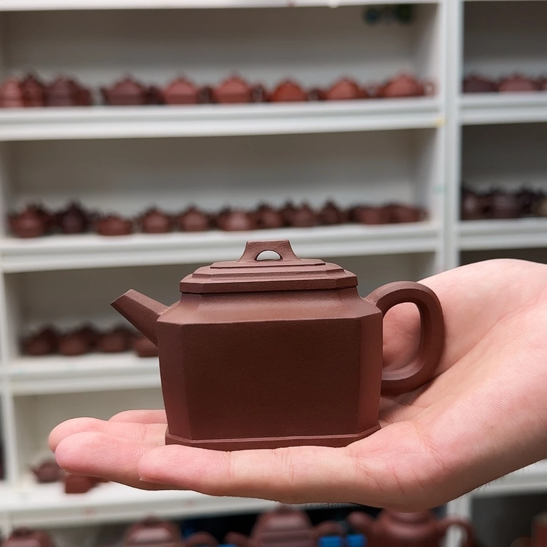 茶壶紫砂切面四方150cc